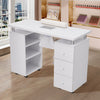 Manicure Table Makeup Dressing Station Nail Desk Workstation Storage Equipment