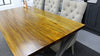 Bespoke American Tulip Industrial Dining Table - Made To Order - Choice Of Legs