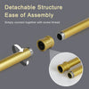 Extra Long Industrial Gold Pipe Clothing Rack Wall Ceiling Clothes Garment Rack