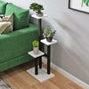 3 Tier Indoor Outdoor Plant Stand Flower Pot Display Metal Shelf Rack Home Décor