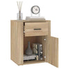 Bedside Cabinet Sonoma Oak 50x36x60 cm Engineered Wood vidaXL