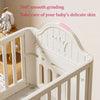 Eco-friendly PP Newborn Cot Bed Baby Bedside Bassinet Crib Infant Storage Drawer