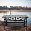 Folding Camping Table with Carry Bag Garden Picnic BBQ Beach Fishing Portable
