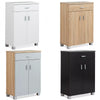 Venetia 2 Door 1 Drawer Wooden Oak Shoe Storage Cabinet Rack Stand Cupboard