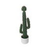 Artificial Cactus Succulent Plant Realistic Potted Tree AntiUV Home Office Decor
