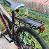 50kg Max Alloy Rear Bicycle Pannier Rack Carrier Bag Luggage Cycle Mountain Bike