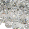 Modern Square Ceiling Chandelier Crystal Silver Light Lamp Pendant Home Hallway