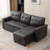 Universal Sofa Bed Corner - Fabric Sofa Bed with Storage & Reversible Chaise