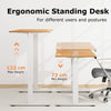 Electric Standing Desk 120x60cm Height Adjustable Desk Computer Desk-Natural