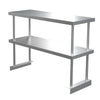 Commercial Catering Table Stainless Steel Work Bench Kitchen Food Shelf Storage