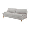 Dusk Hampshire Light Grey Chenille 3 Seater Sofa RRP £475