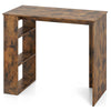 Modern Simple Home Office Desk 90cm Computer Desk-Coffee