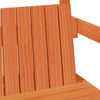 Bed and Set with Roof Wax Brown 100x200 Solid Wood Pine W3Y5