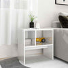 Side Table High Gloss White 50x30x50 cm Engineered Wood vidaXL