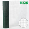 6M/ 30M PVC Green Coated Chicken Wire Mesh Fencing Garden Barrier Metal Fence