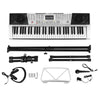 Mustar ♬61 Full Size Lighted Up Keys Smart Digital Electronic Keyboards Gifts