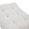Sherpa Armchair with Footstool Accent Chair with Adjustable Backrest Sofa Lounge