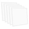 10PCS 48W LED Panel Light Drop Ceiling Flat Panel Recessed Troffer Fixture White