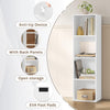 4 Cube Bookcase with Shelving Unit for Storage Bookshelf Living Room Office Home