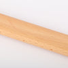 Wooden Wardrobe Pole Rod Oval Hanging Rail Tube Clothes Storage w Fittings 100cm