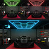 14Hex RGB Hexagon LED Lighting Car Garage Detail Wash Home Workshop Retail Lamp
