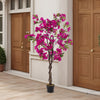 Large Artificial Azalea Tree 5FT Blossom Flowers Fake Plant Outdoor Indoor 150cm