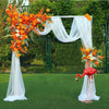 Adjustable 1m 2m 3m Wedding Arch Frame Backdrop Rectangular Stand Party Door Dec