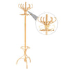 Floor Standing Hat Coat Rack Stand Hanger Umbrella Stand Hall Tree Rack 12 Hook