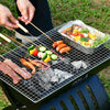 Stainless Steel BBQ Cooking Grill Wire Mesh Grid Grate Rack Outdoor Barbecue Net