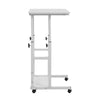 Portable Table Mate TV Dinner Laptop Adjustable Bed Sofa Lap Tray & Bottom Shelf