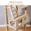 Cat Tree Activity Centre Large Multilevel Scratching Post Kitten Climbing Tower