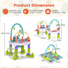 4-in-1 Baby Bouncer Activity Center Bouncing Activity Saucer & Activity Table