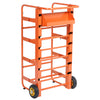 Wire Spool Cart Wire Reel Caddy Dispenser w/11 Rods Multiple Axles Cable Holder