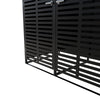 OUTDOOR WHEELIE BIN STORAGE METAL DOUBLE SHED DUSTBIN RUBBISH SCREEN SHELTER NEW