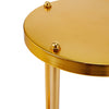 Electroplated Gold Metal Frame Flower Stand Wedding Centerpiece Stage Prop Deco