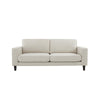Dusk Soho Natural Linen Look Fabric 3 Seater Sofa RRP £999