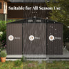 Outdoor Storage Shed 426 cm x 300 cm Large Garden Tool House