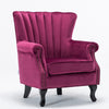Fireside Armchair Chesterfield High Wing Back Chair Lounge Tub Queen Anne Sofa