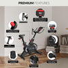 Exercise Spin Bike Indoor Home Gym Fitness Spinning Bicycle Upright 8kg Flywheel