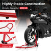 Front Wheel Motorcycle Stand Universal Paddock Lift Stand Front Wheel Fork Stand
