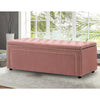 Large Chesterfield Storage Ottoman Bench Box Widnow Seat Stool Bedroom Footstool