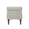 Modern Linen Storage Bench Ottoman Footstool for Entryway Living Room Bedroom UK