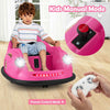 Ride on Bumper Car Kids 12V Battery Powered Electric Toy Vehicle-Pink