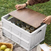 Portable Folding Camping Unit Camping Picnic Storage Box Camping Table Outdoor