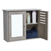 Grey Bathroom Under Sink Cabinet Basin Storage Cupboard Vanity Unit Furniture