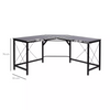 Industrial Corner Desk Large L Shaped Computer Table Home Office Workstation