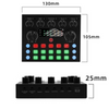 UK Podcast Equipment Bundle BM800 Condenser Microphone Bundle W/ Live Sound Card
