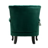 Leisure Single Sofa Armchair Modern Wing Back Chesterfield Button Accent Chair