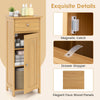 Bathroom Storage Cabinet Floor Standing-Natural