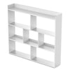 7 Cube Wooden Bookcase Shelving Display Shelves Storage Unit Wood Shelf UK